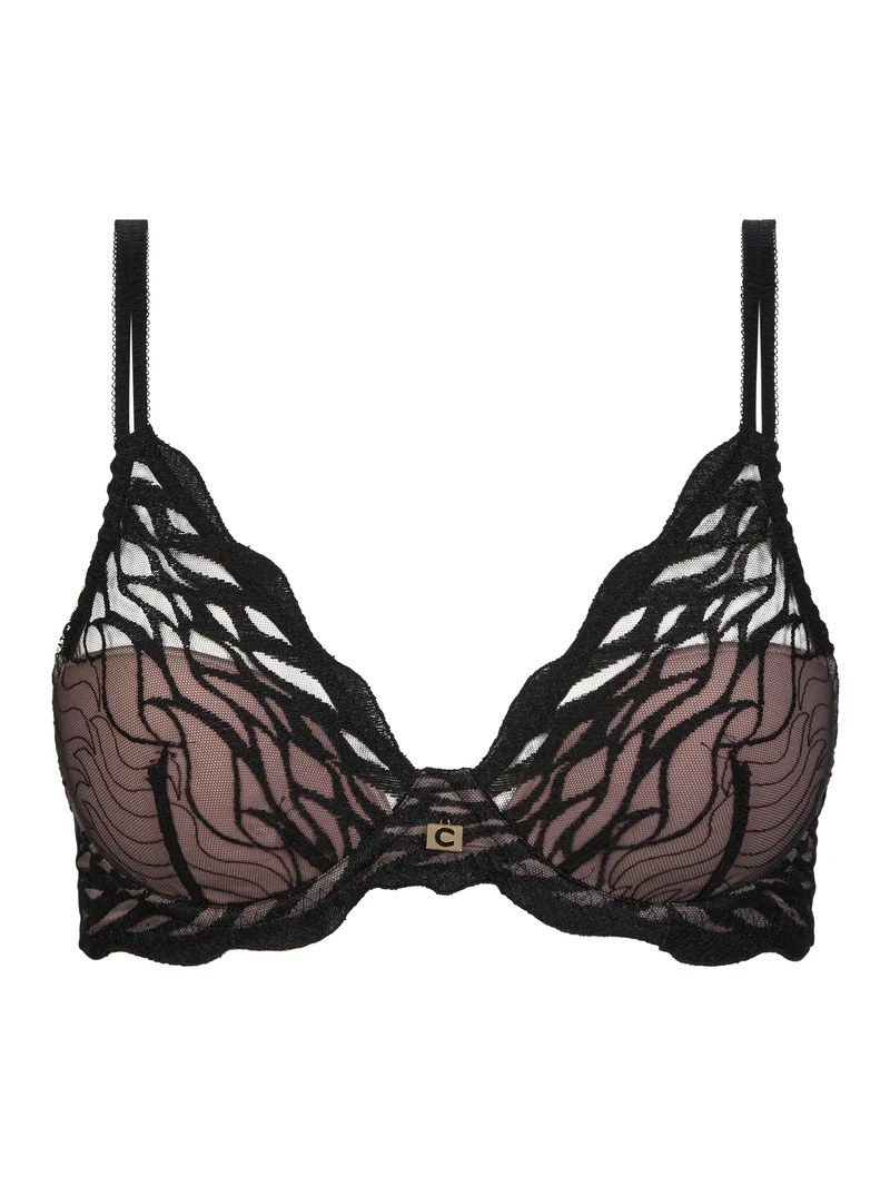 Chantelle – Vibe Plunge T-Shirt-BH Schwarz