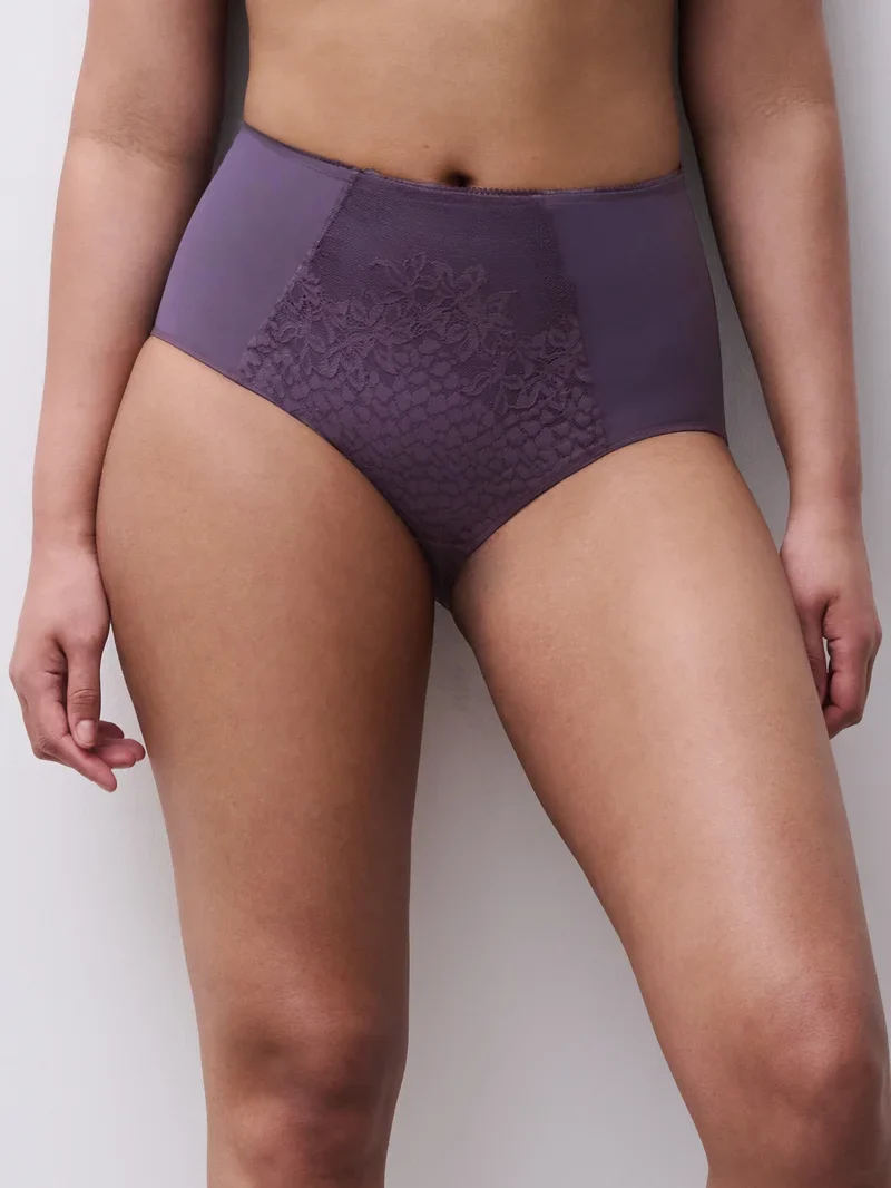 Chantelle - Maris High-Waisted Support Full Brief Fatal Violet