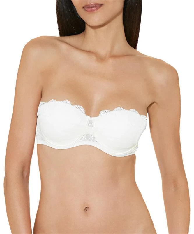 Aubade – A L'amour geformter Bandeau-BH – Creme