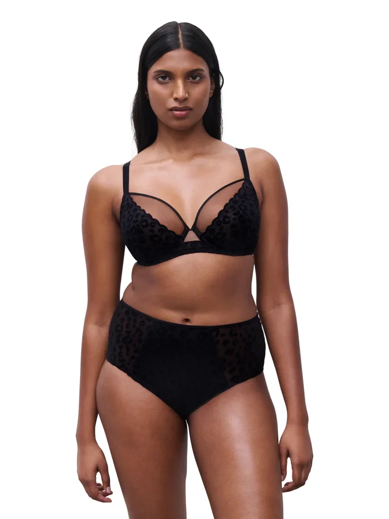 Chantelle - Mädchen High-Waist Full Brief Schwarz