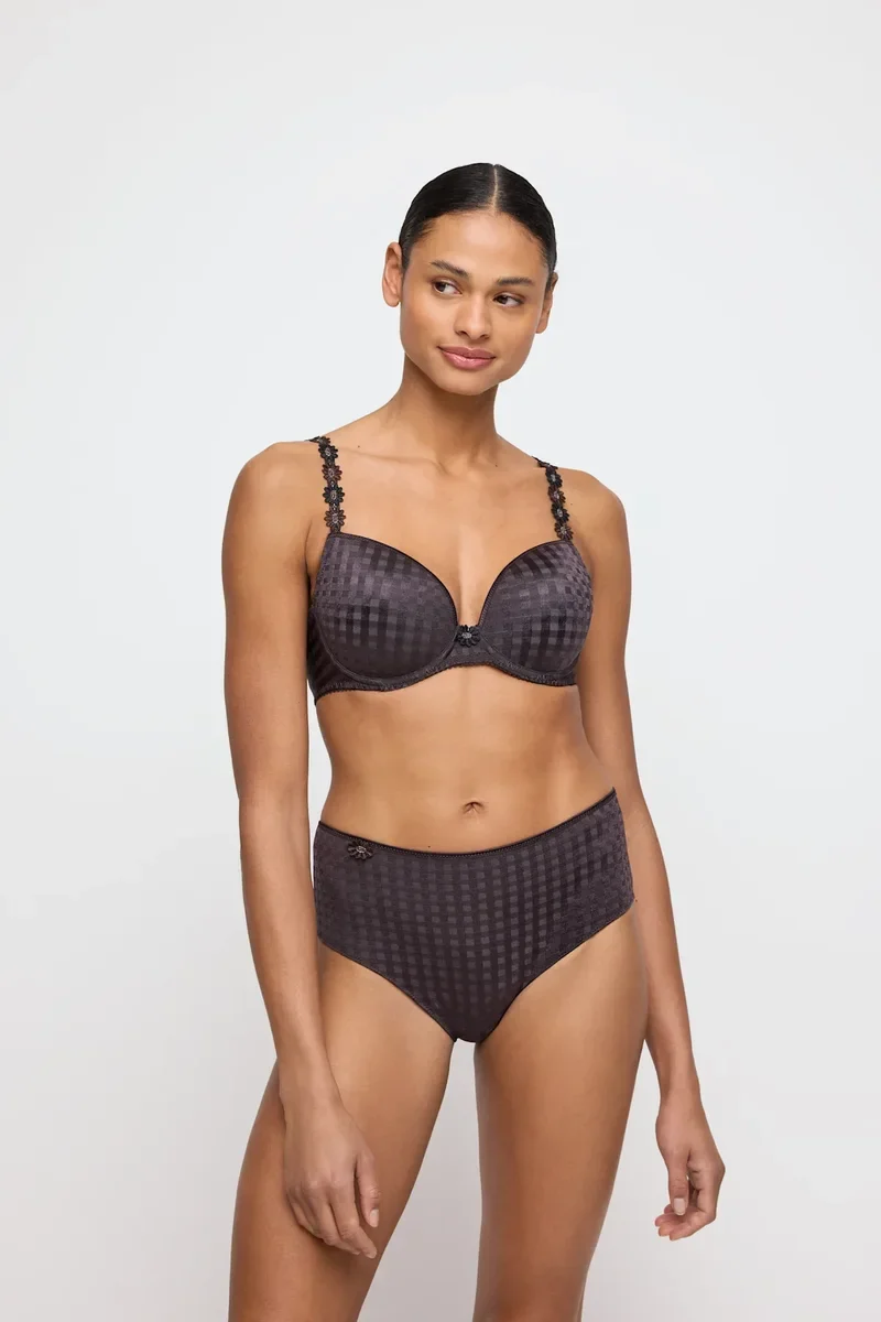 Marie Jo - Avero gepolsterter Plunge-BH Sweet Chocolate