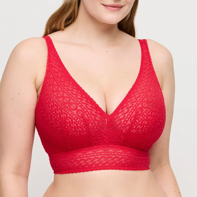 Primadonna - Montara Bralette True Red