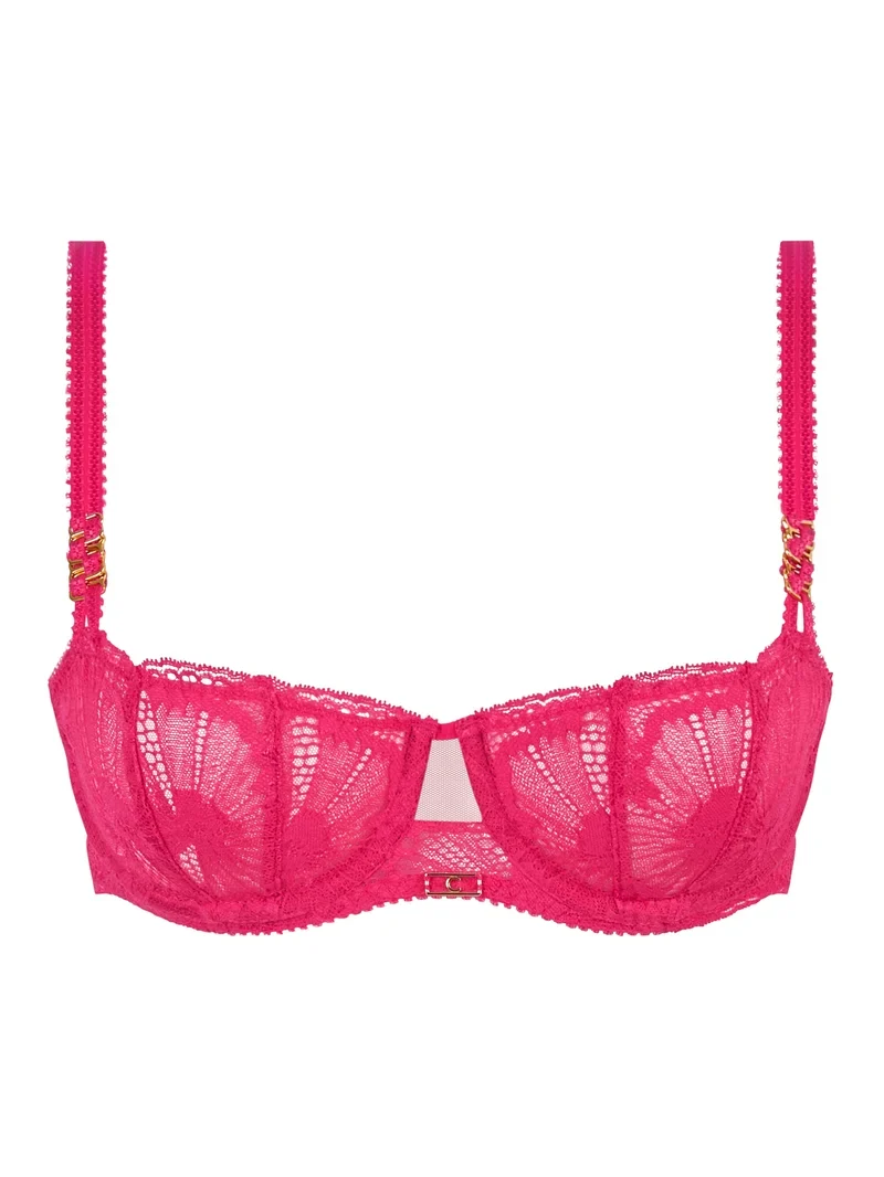Chantelle – Muse Balconette-BH mit Halbschale, Lippenstiftrosa