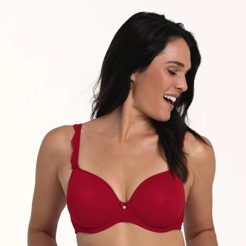 Rosa Faia – Selma Bügel-BH mit Spacer-Cups Rot