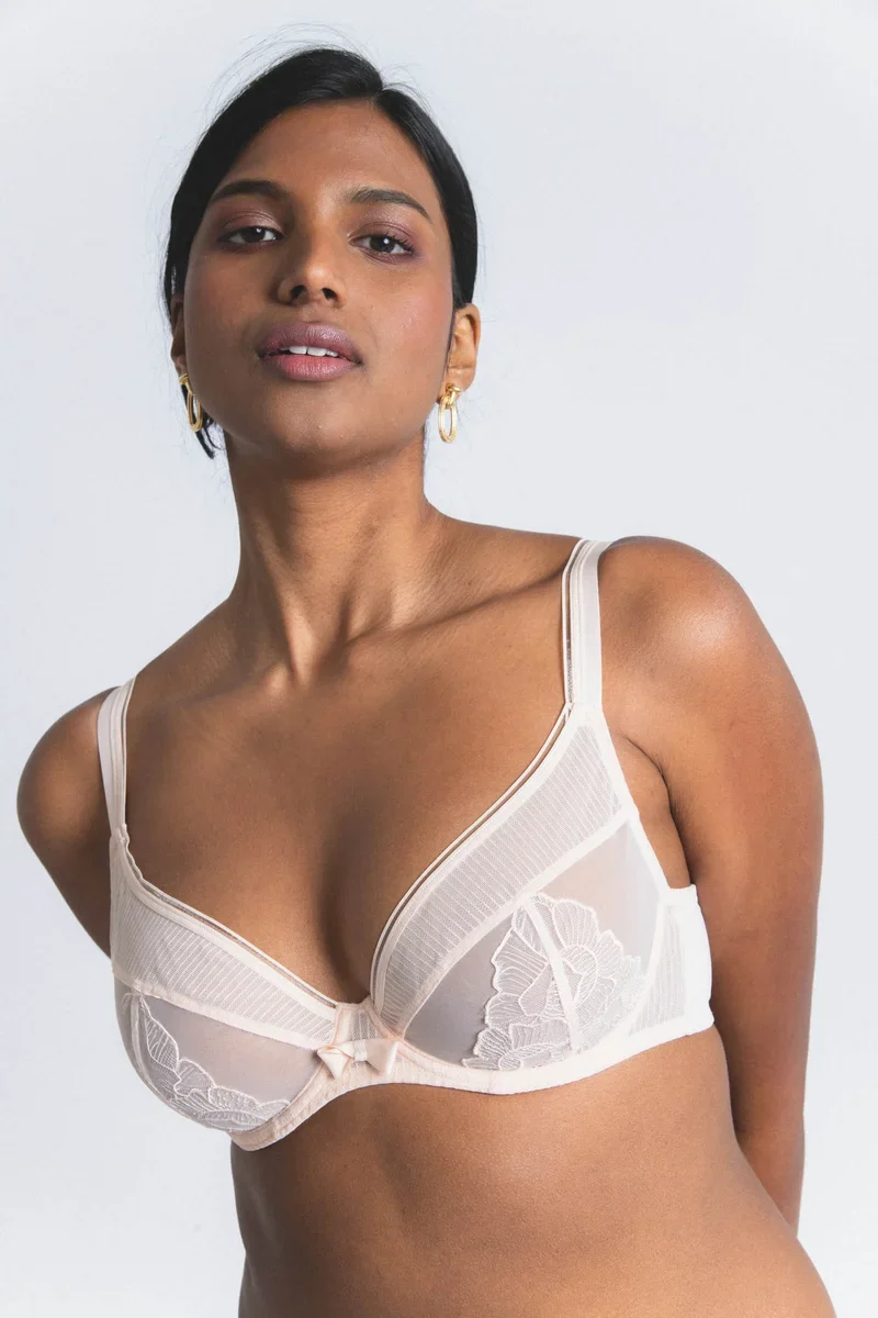 Lejaby – Intuition 3-teiliger Demi-Cup-BH aus Quarz