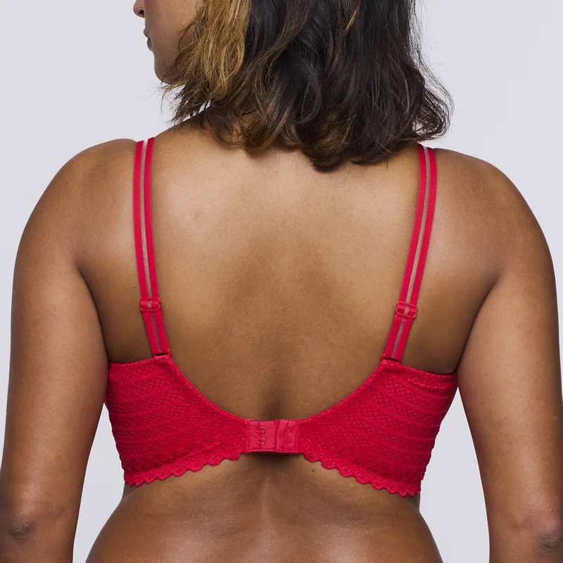Primadonna Twist - East End gepolsterter Balkon-BH in True Red