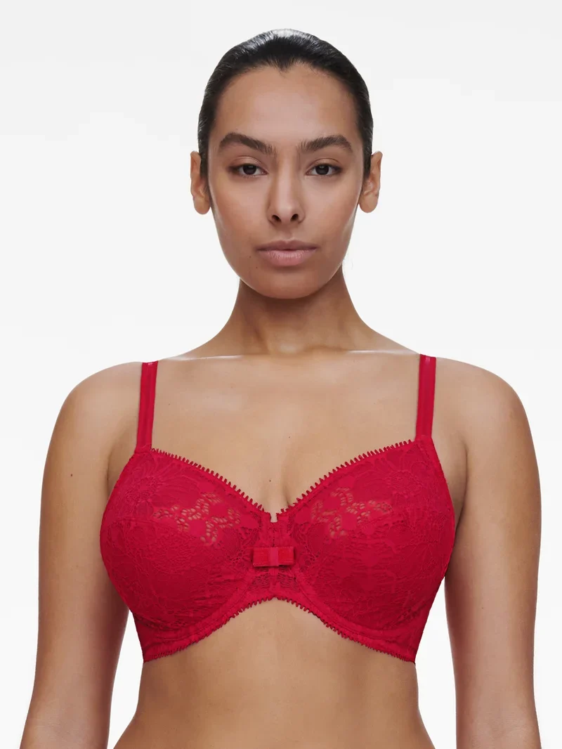 Chantelle - Day To Night Bügel-BH mit sehr guter Bedeckung, Mohnrot
