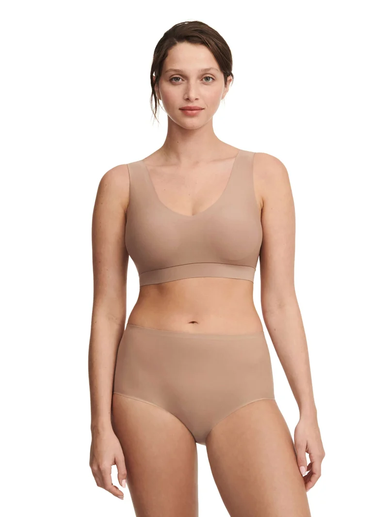 Chantelle – Softstretch-Slip mit hoher Taille, Kaffee-Latte