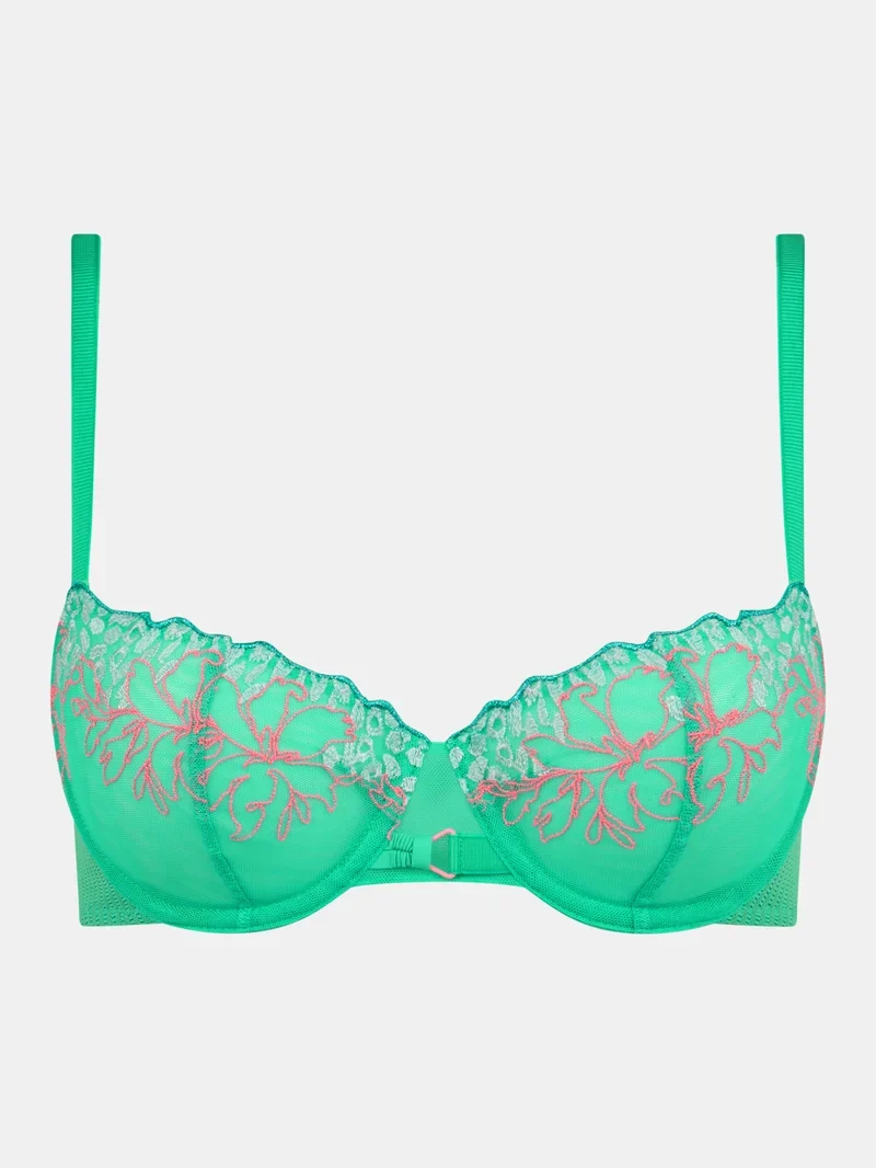 Chantelle - Spice Halbschalen-BH Aqua Fluo