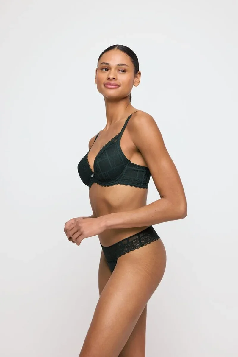 Marie Jo - Jadei gepolsterter Plunge-BH Deep Forest