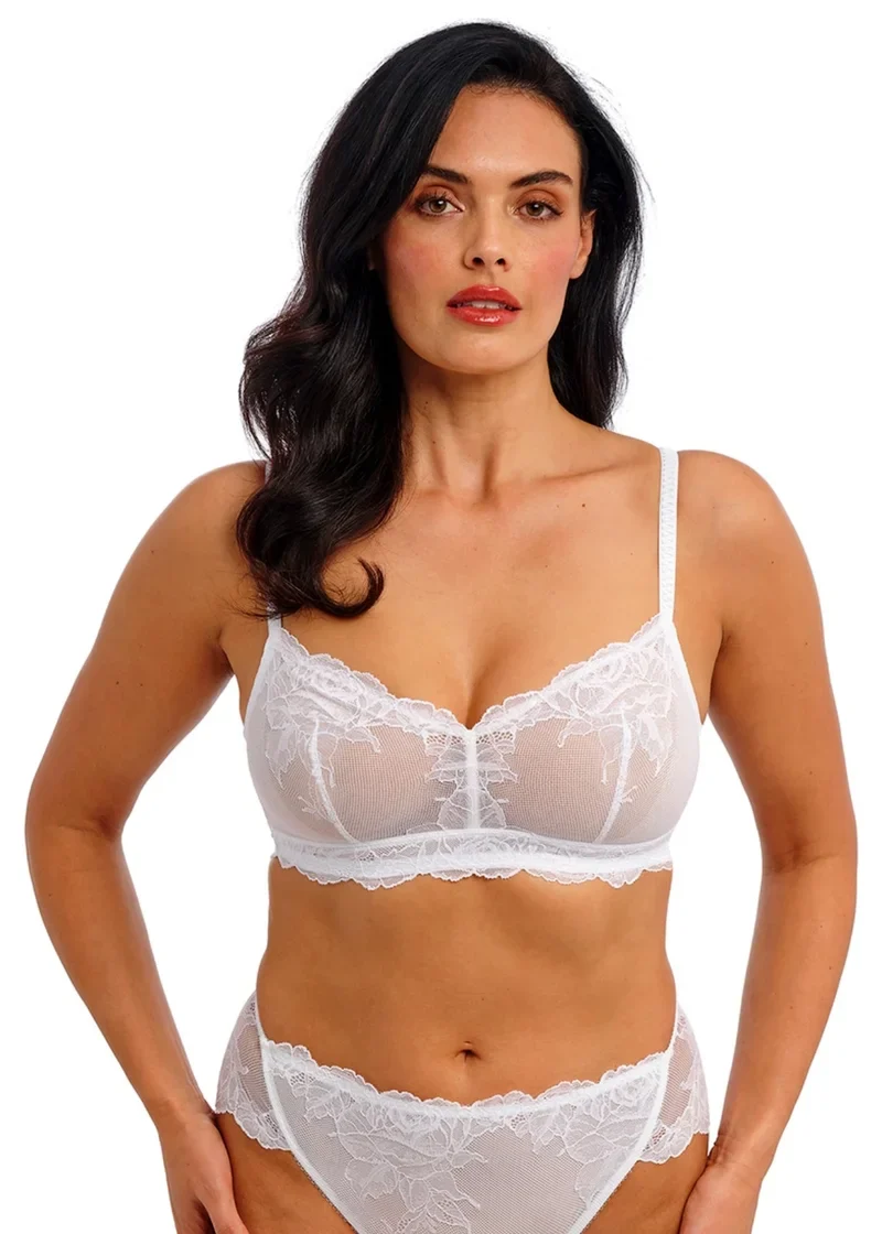 Wacoal - Vivid Attraction Bügelloser Bralette Weiß