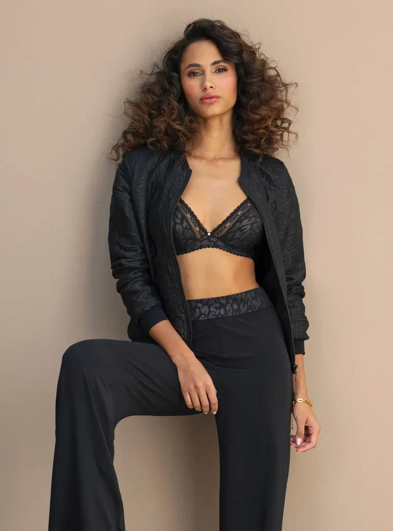 Antigel von Lise Charmel – Sensualite Fauve Bomberjacke Noir