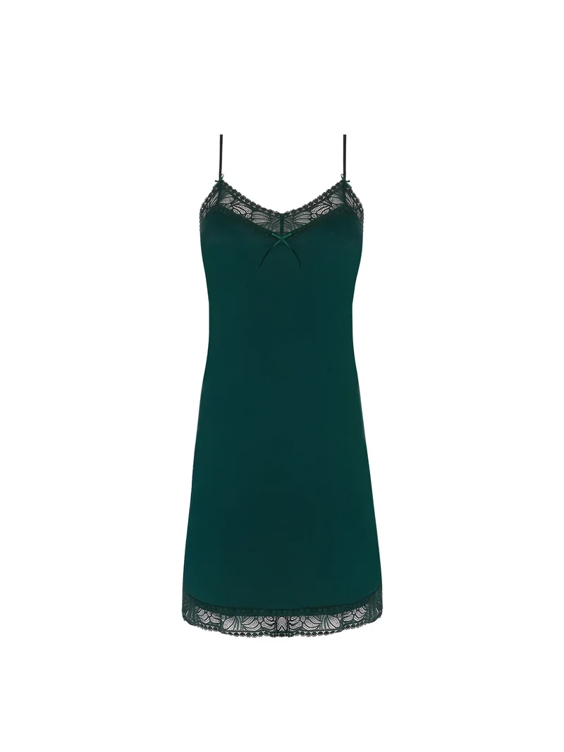 Antigel by Lise Charmel – Atelier Seduction Night Dress Vert Anglaise