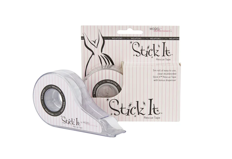 Secret Weapons – Fashion Essentials Stick It Rescue Tape (5-Meter-Rolle) transparent