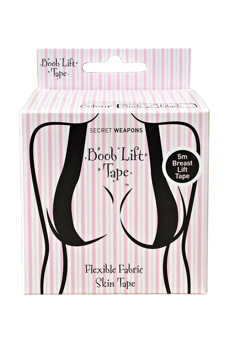 Secret Weapons - Fashion Essentials Stoff-Boob-Lift-Tape (5-Meter-Rolle) Hautfarben