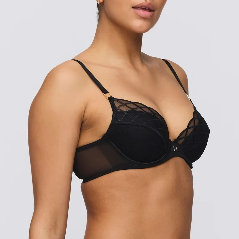 Marie Jo - Aven Push-Up-BH mit herausnehmbaren Polstern Schwarz