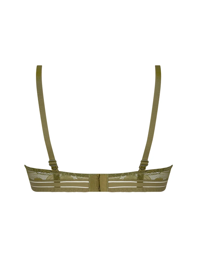 Antigel von Lise Charmel – Dentelle Rebelle Wireless Triangle Bra Vert Mousse