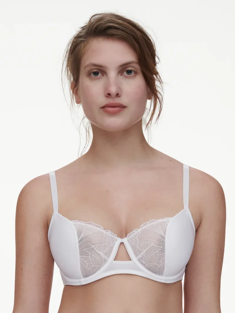 Chantelle - Tattoo Love Halbschalen-Schaumstoff-BH Milch
