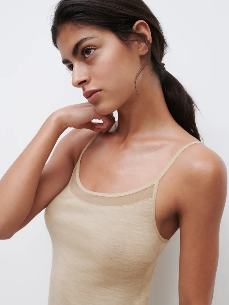 Femilet - Juliana Camisole Heather Nude