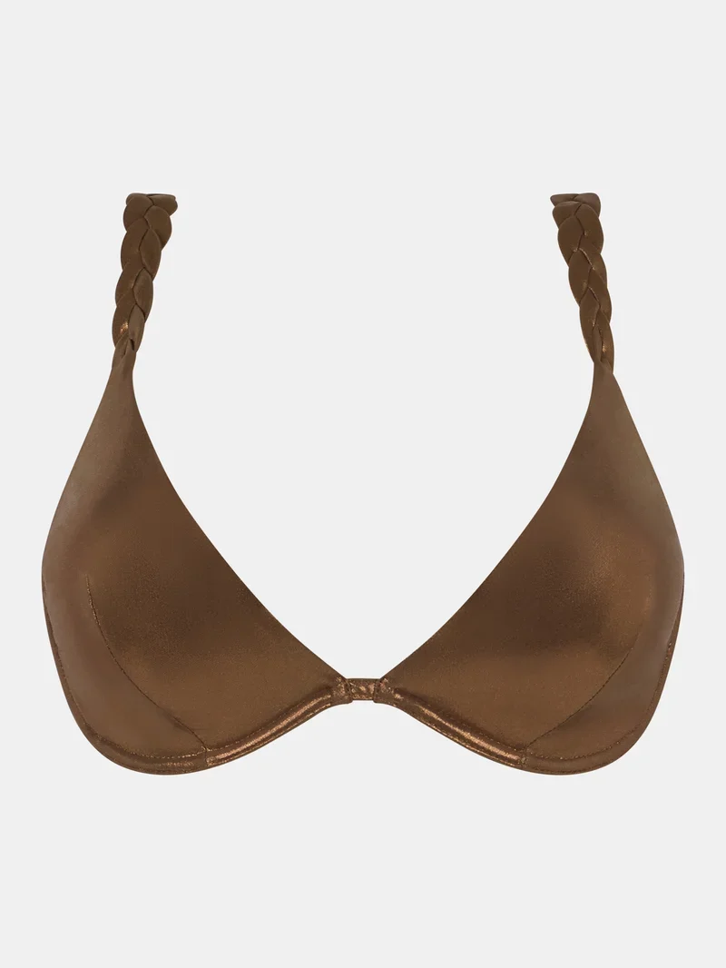 Chantelle - Shaman Plunge Bügel-BH Shadow Bronze