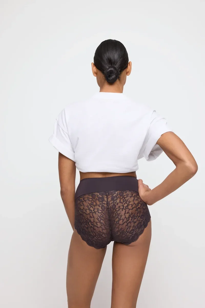 Marie Jo - Color Studio Lace Shapewear Hoher Slip Sweet Chocolate