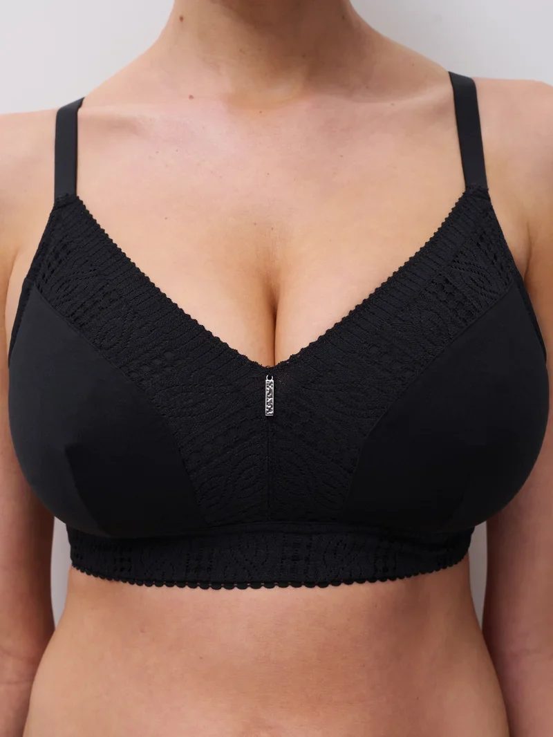 Chantelle - Easy Support Bügelloser Stütz-BH Schwarz