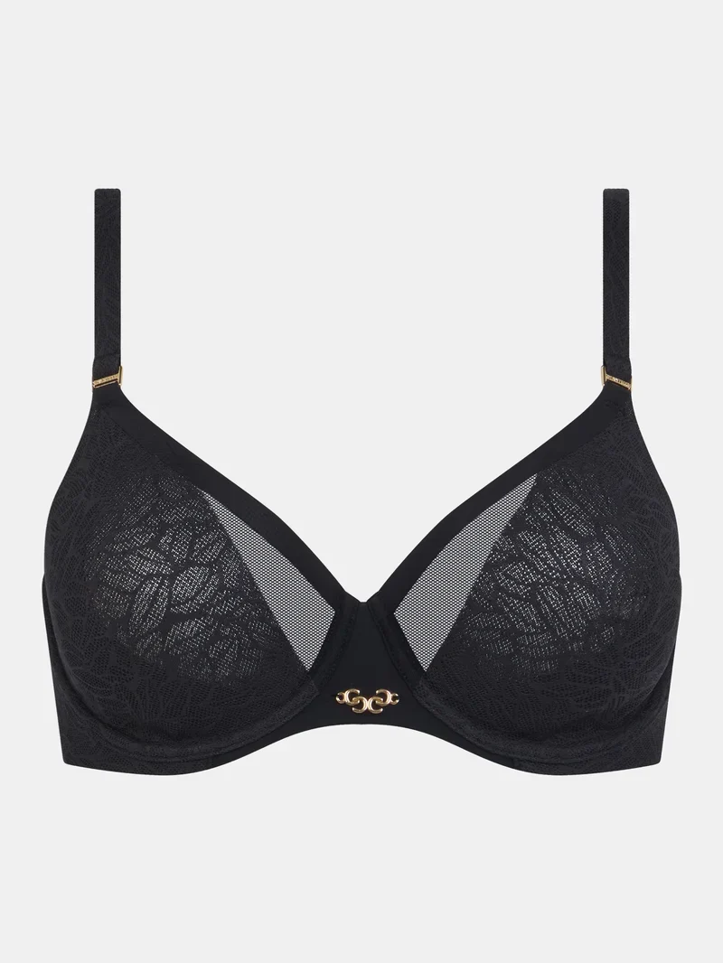 Chantelle - Geformter BH aus reiner Spitze in Schwarz