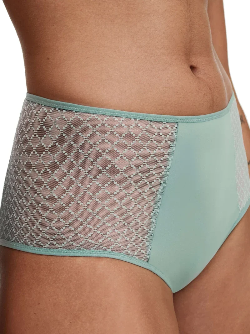 Chantelle Easyfeel – Norah High-Waisted Full Brief Trellis Green
