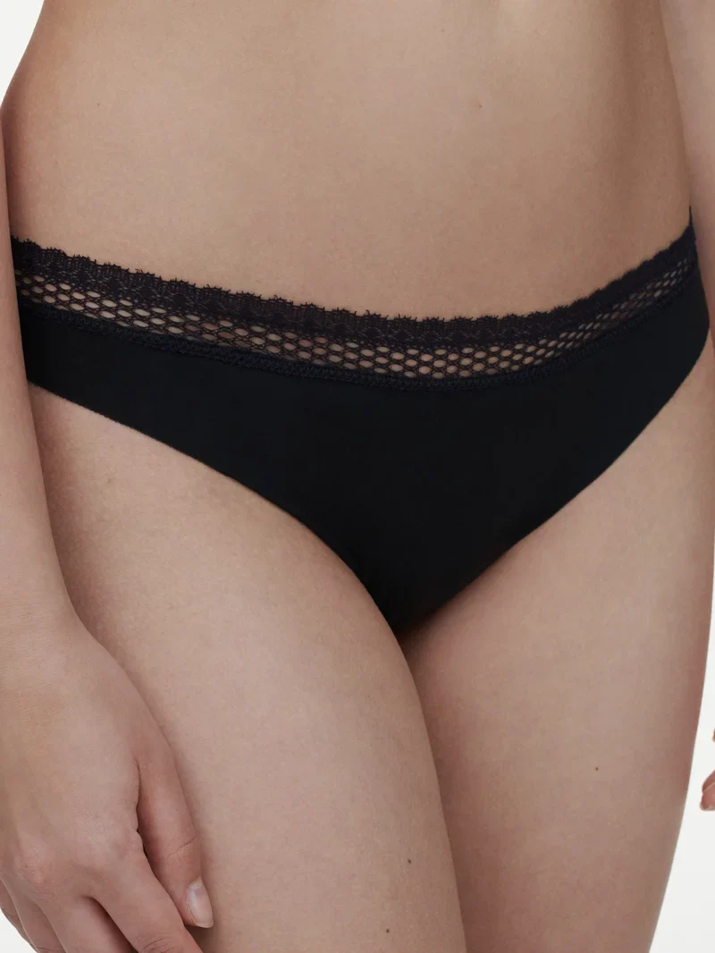 Chantelle - Cozy Chic Tanga Schwarz