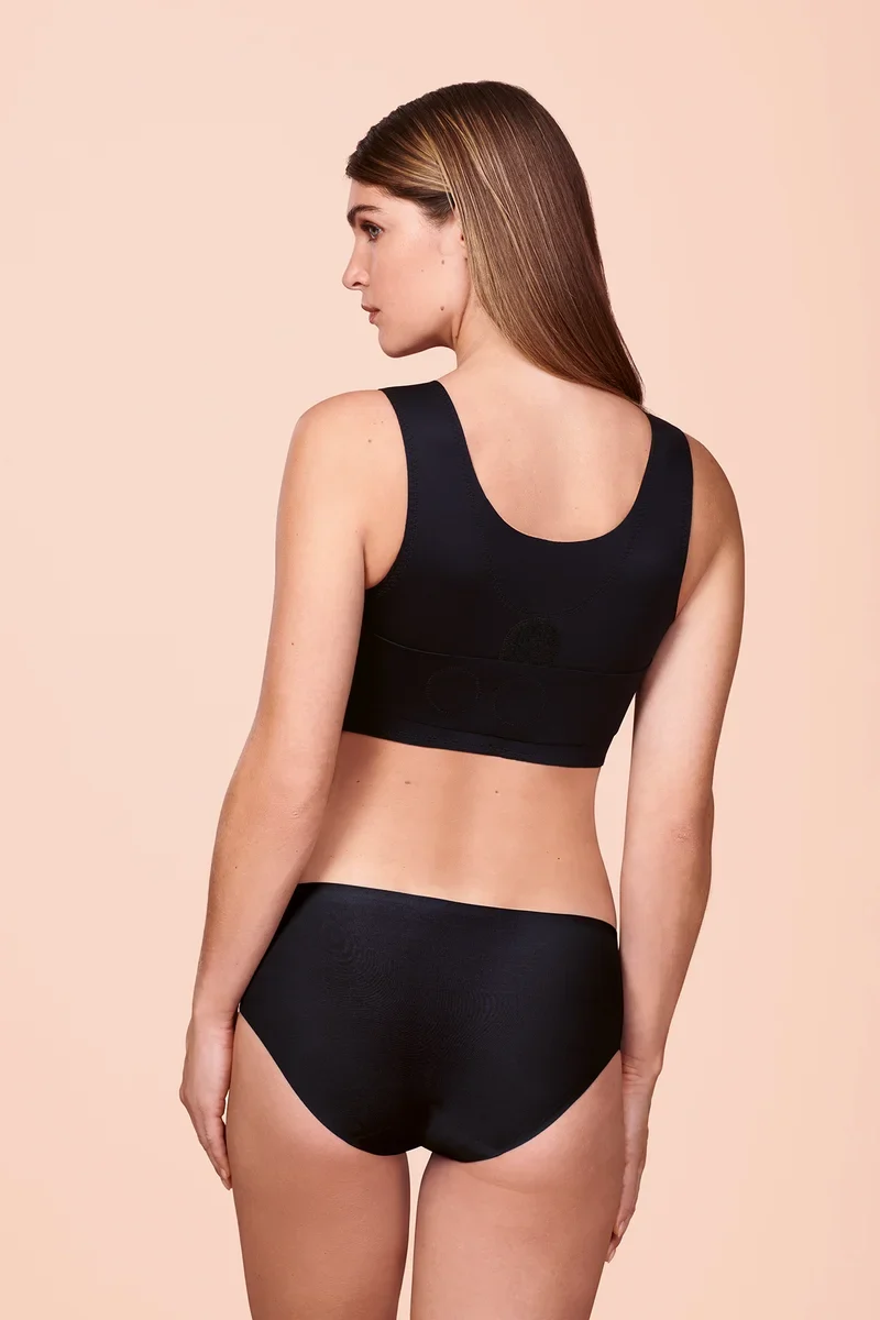 Anita Care - Lima Kompressions-BH Frontverschluss Schwarz