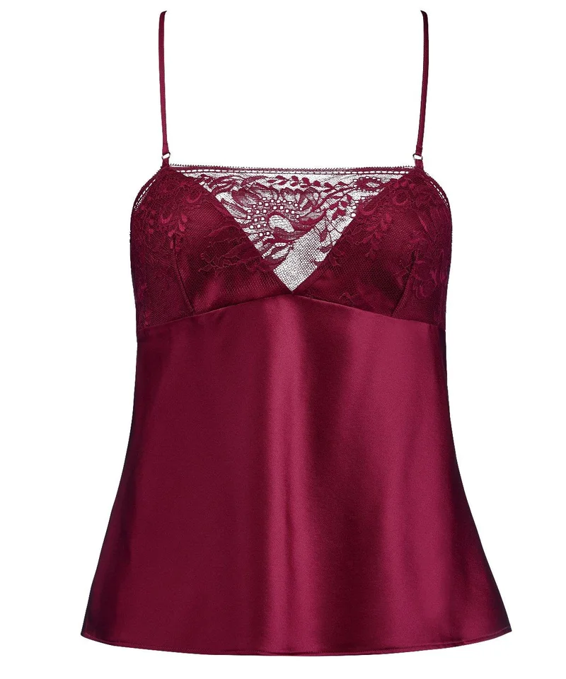 Aubade - Midnight Whisper Tank Top Purpurrot