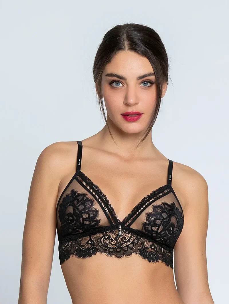 Lise Charmel – Desirs De Venise kabelloser Triangel-BH Noir