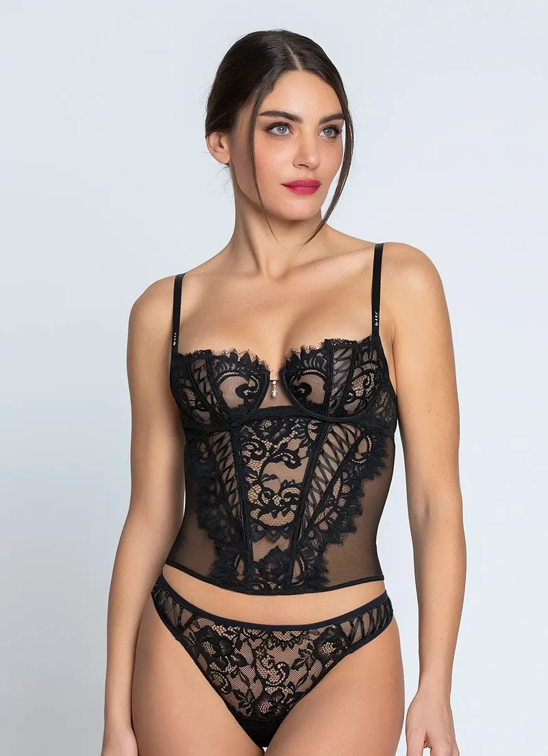 Lise Charmel – Desirs De Venise Waspie Noir