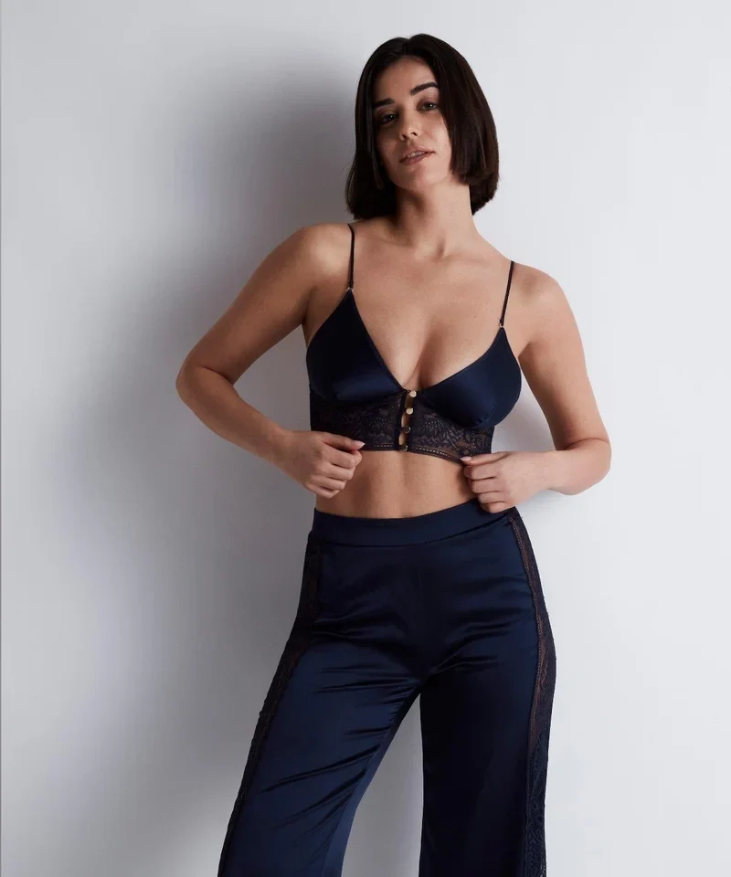 Aubade - Midnight Whisper Bralette Abendblau