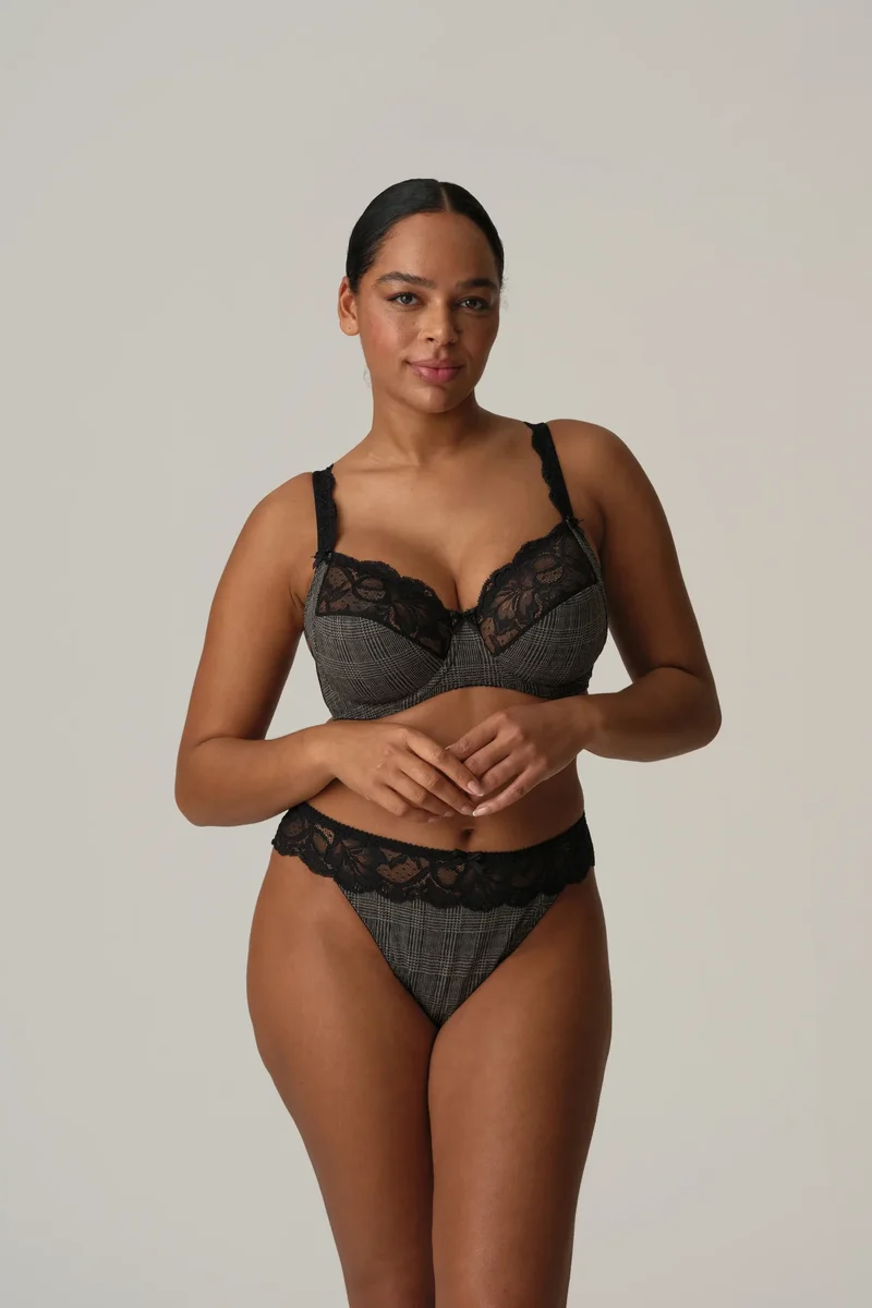 Primadonna - Madison Tanga Black Tailor