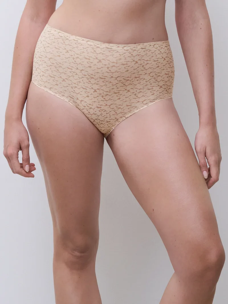 Chantelle – Softstretch-Slip mit hoher Taille (Farbverlaufsdruck) Norah Nude Print