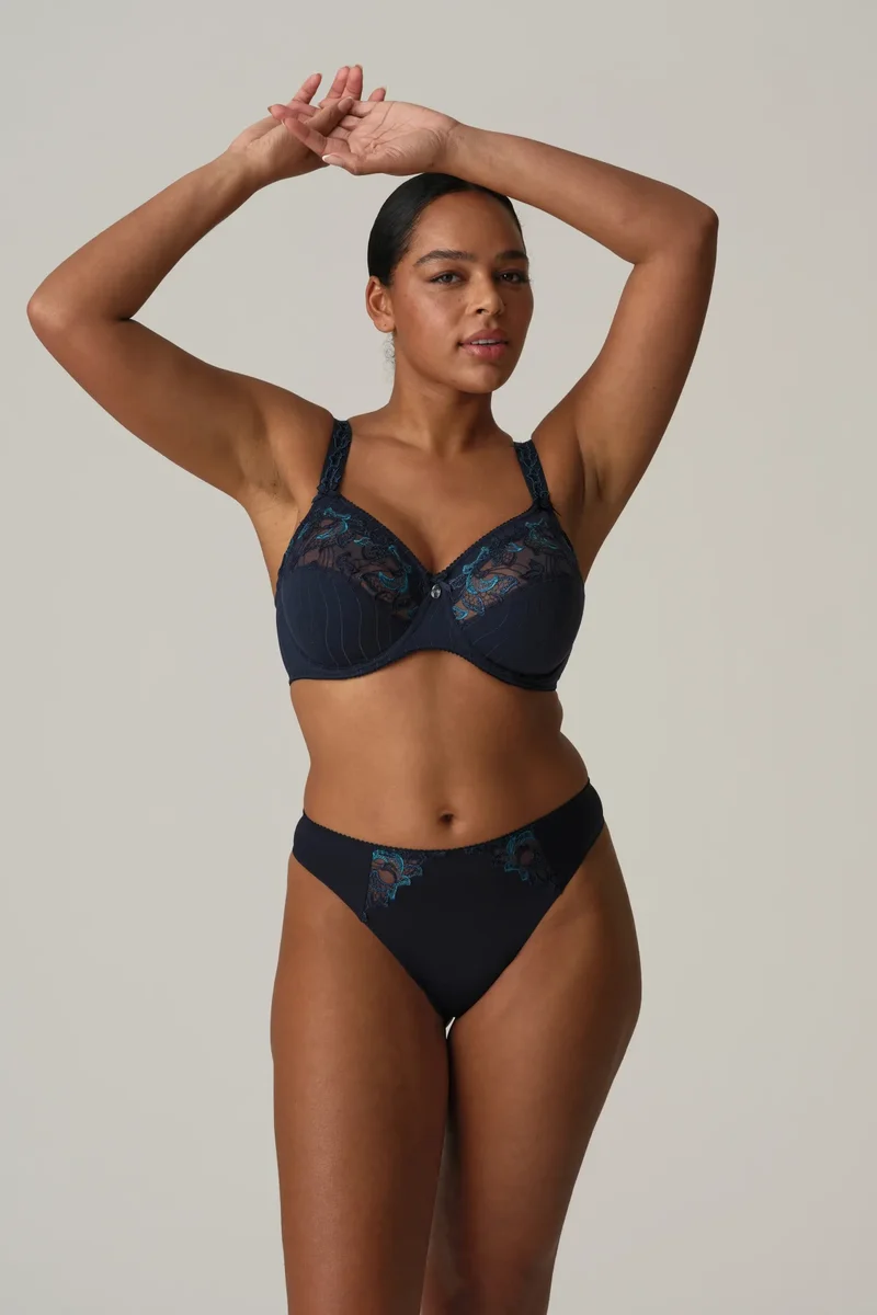 Primadonna - Deauville Tanga Samtblau