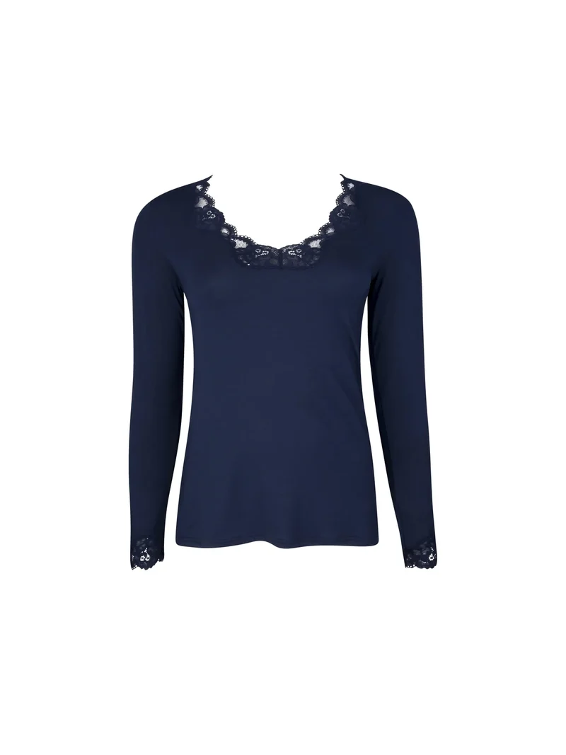 Antigel By Lise Charmel - Simply Perfect Langarmshirt Bleu Marine