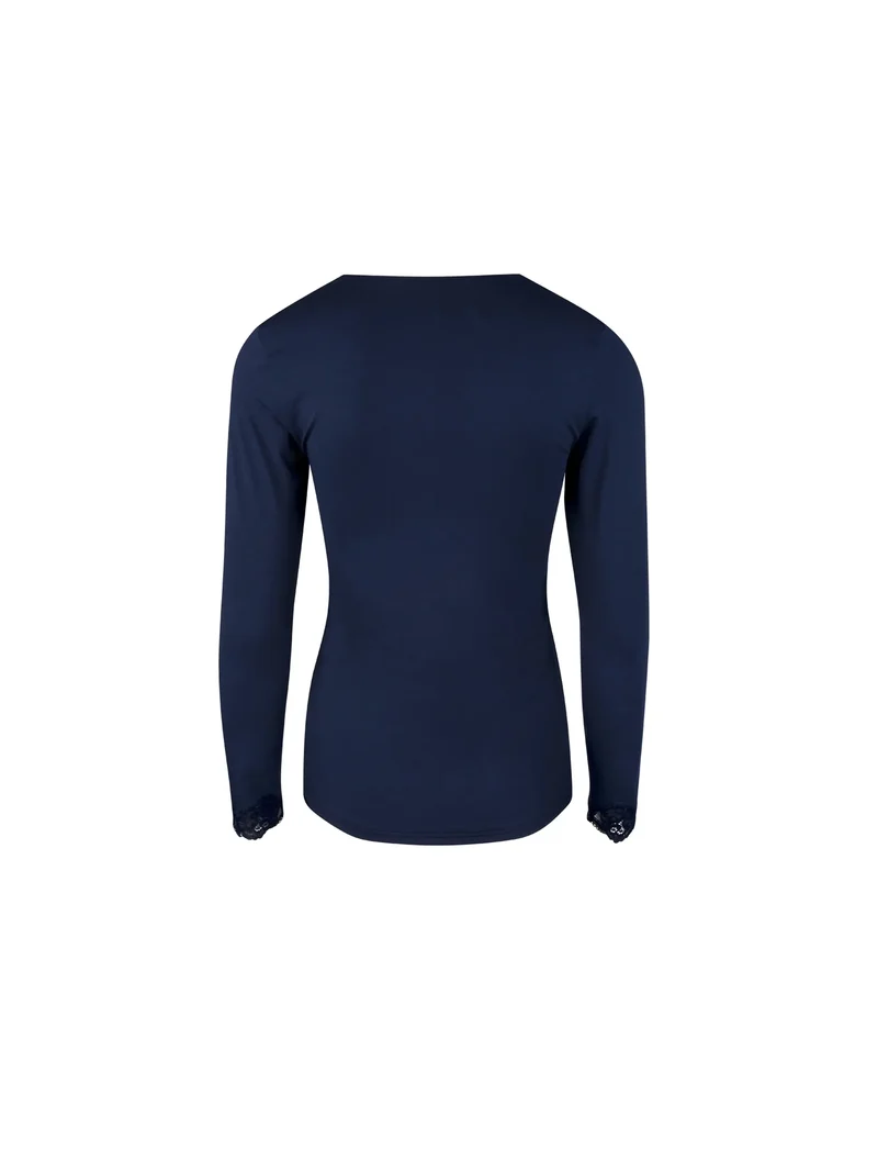 Antigel By Lise Charmel - Simply Perfect Langarmshirt Bleu Marine
