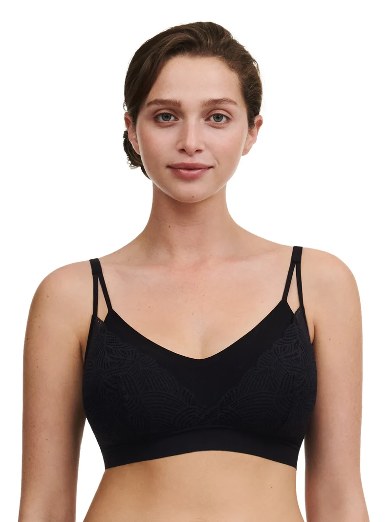 Chantelle – Softstretch-Bralette mit herausnehmbaren Pads, Schwarz