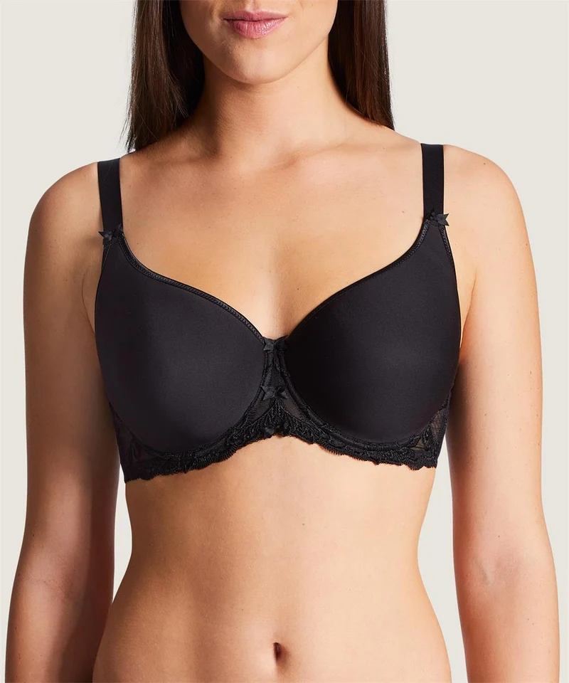 Aubade - Au Bal De Flore T-Shirt-BH - Noir