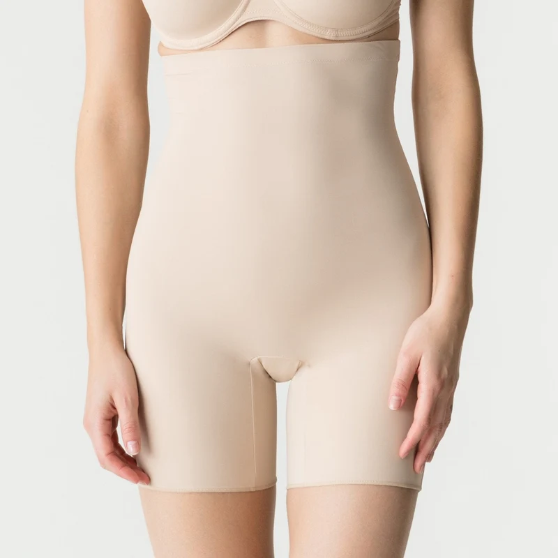 Primadonna - Perle Shapewear Hoher Slip mit Beinen Caffe Latte
