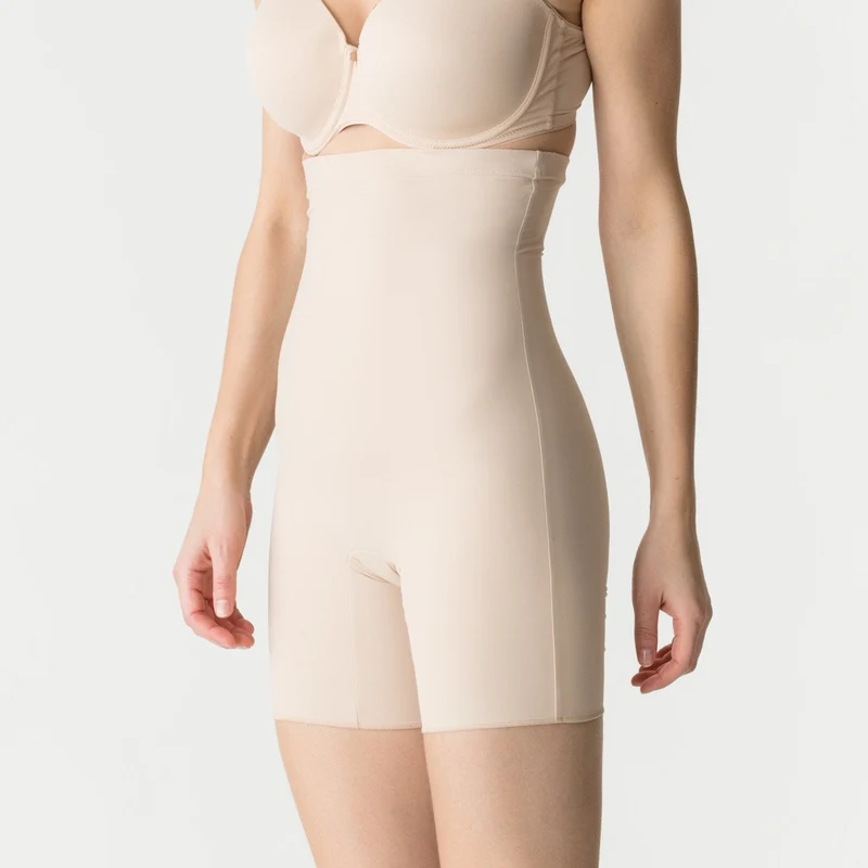 Primadonna - Perle Shapewear Hoher Slip mit Beinen Caffe Latte
