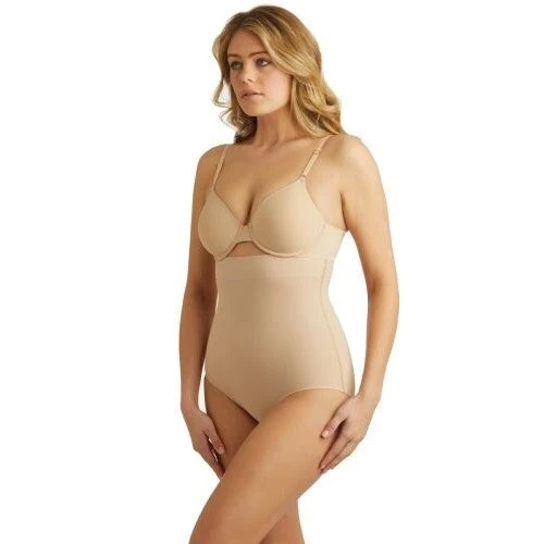 Cupid Shapewear – Sleek Essentials Hi-Waist-Slip in warmem Beige