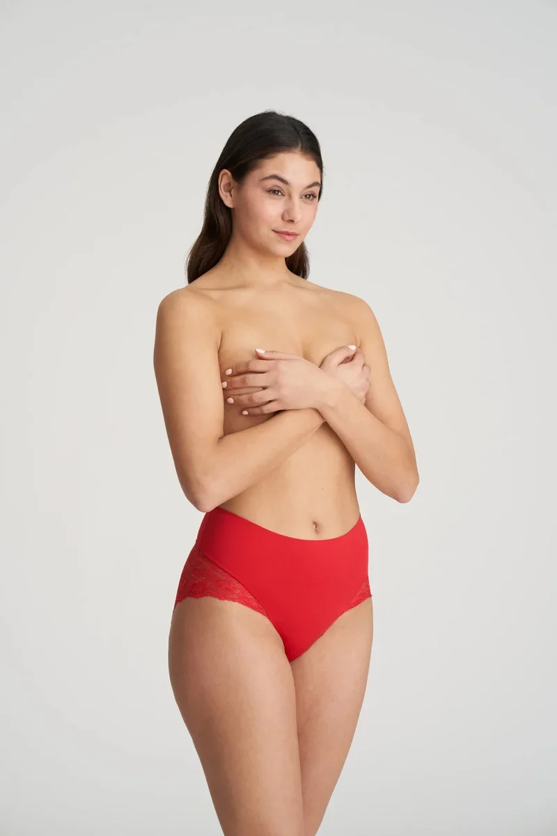 Marie Jo - Colour Studio Shapewear Lace High Slips Scharlachrot