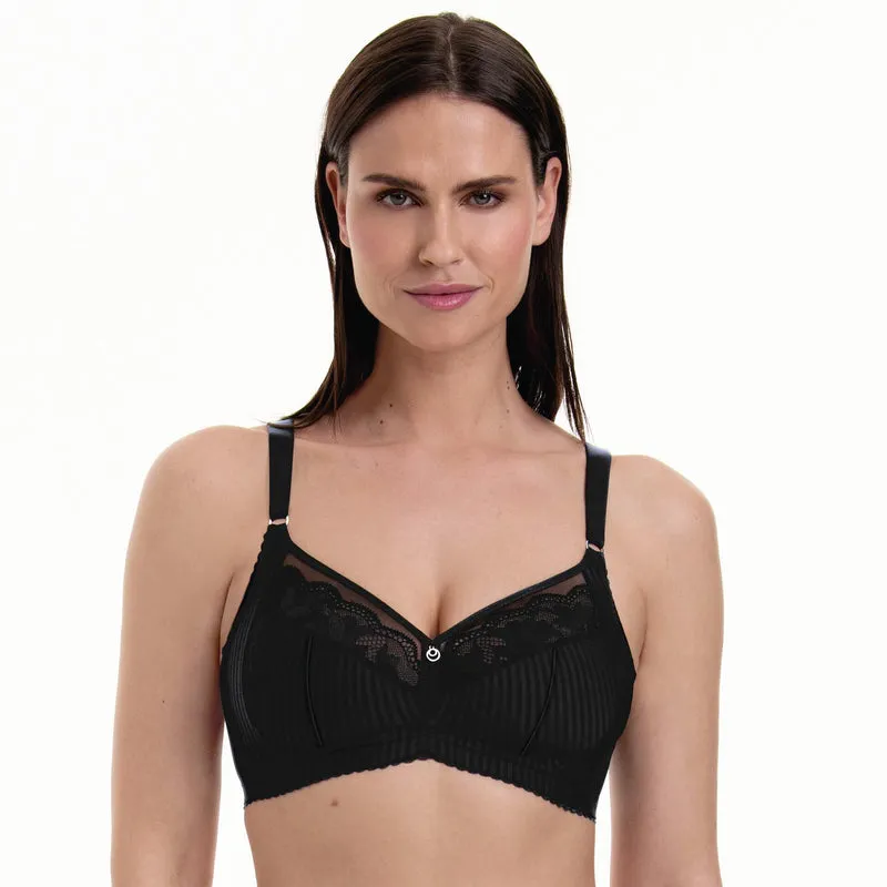 Rosa Faia - Sita Soft-BH Schwarz