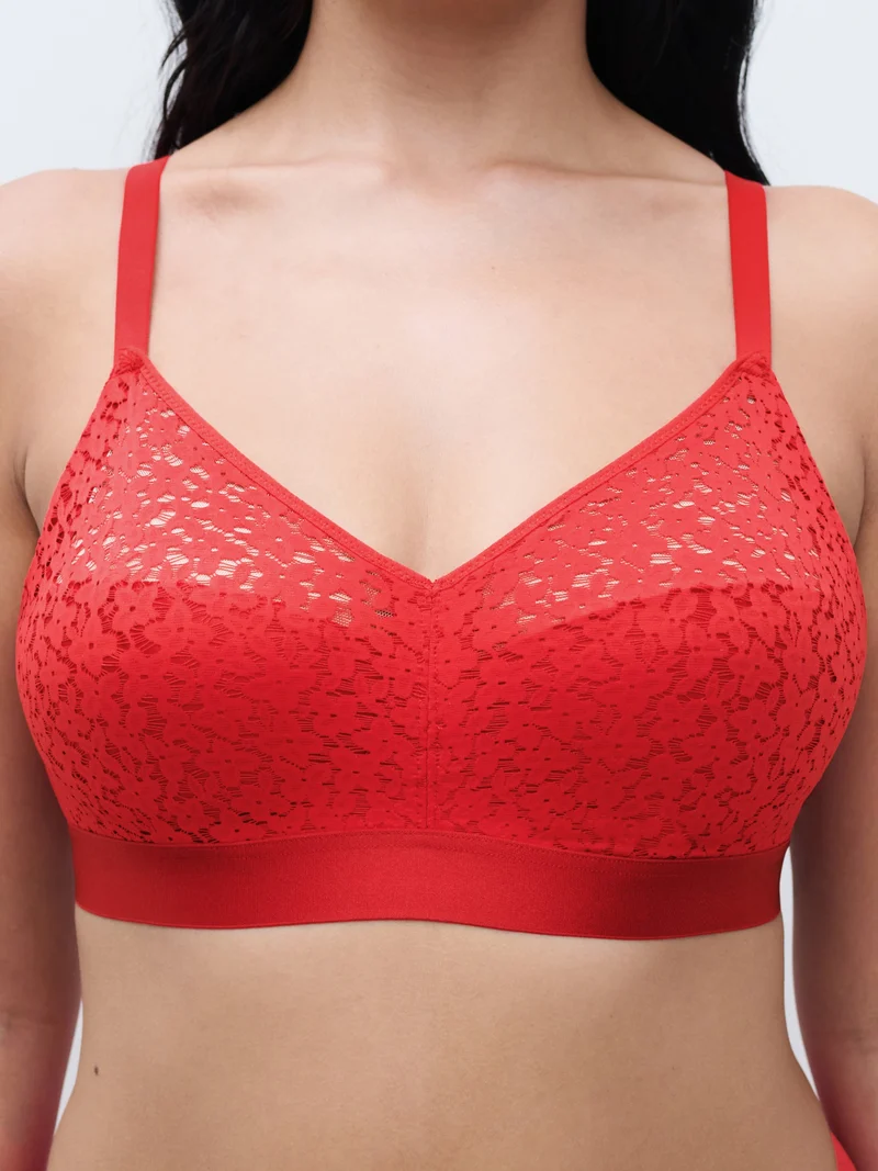 Chantelle EasyFeel – Norah Bügelloser Stütz-BH Mohnrot