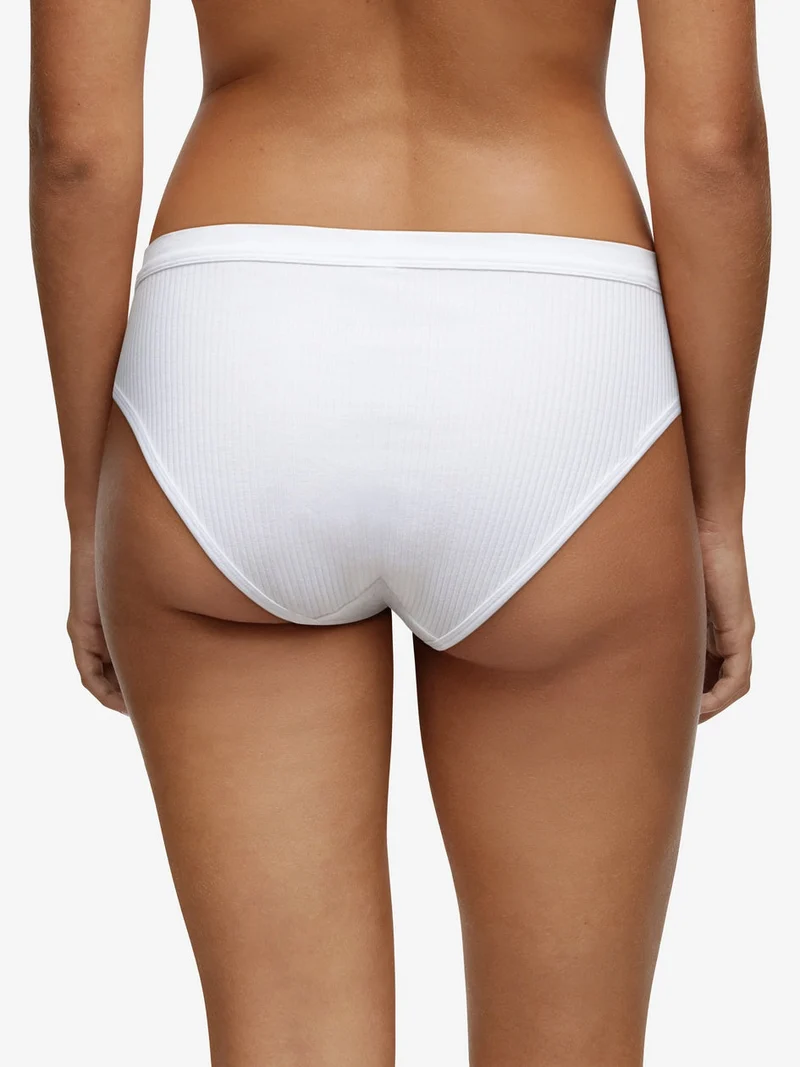 Chantelle - Cotton Comfort Hi Cut Weiß