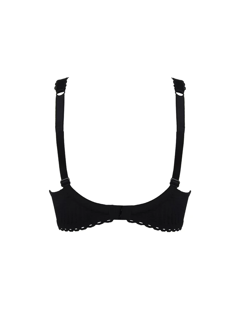 Antigel von Lise Charmel – Tressage Graphic Vollschalen-Stütz-BH Tressage Noir