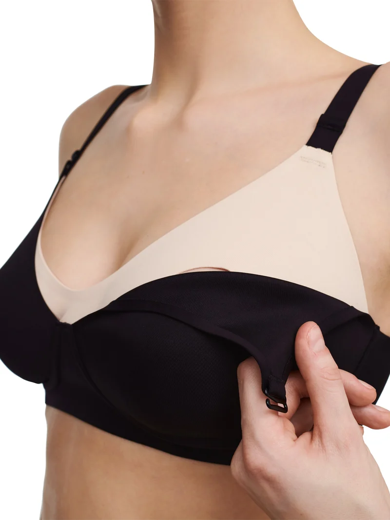 Chantelle – Still-BH „Pure“ für Schwangere (ohne Bügel) Schwarz